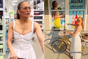 Jennifer Lopez Shops for Her Delola Drinks in Hamptons in New Video