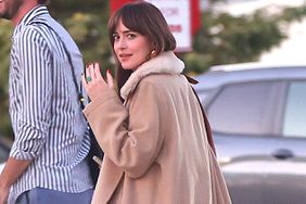 Dakota Johnson is seen for the first time since reports of her and Chris Martin's SPLIT. Dakota showed off her engagement ring and wore it with friends Jeremy Allen White and Blake Lee. Jeremy Allen White is seen exiting Dakota's house and exiting in his car. Dakota then emerged from her house with actor friend Blake Lee and they stopped to eat in Malibu. Reports of Martin and Johnson's split state the two have called it quits after being together for nearly 7 years while reps of the two debate the rumors to be not true.