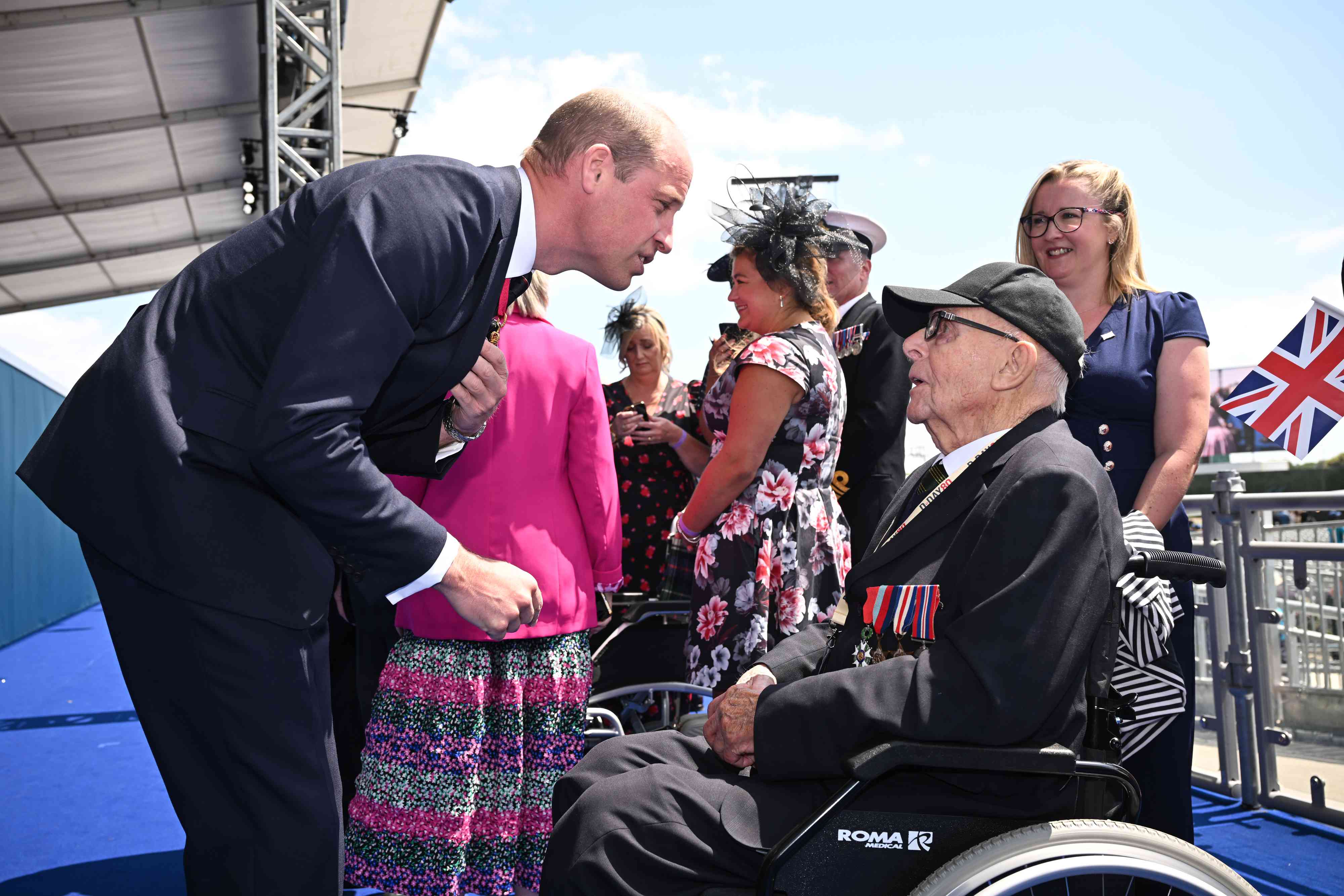 Prince william portsmouth d-day anniversary 06 05 24