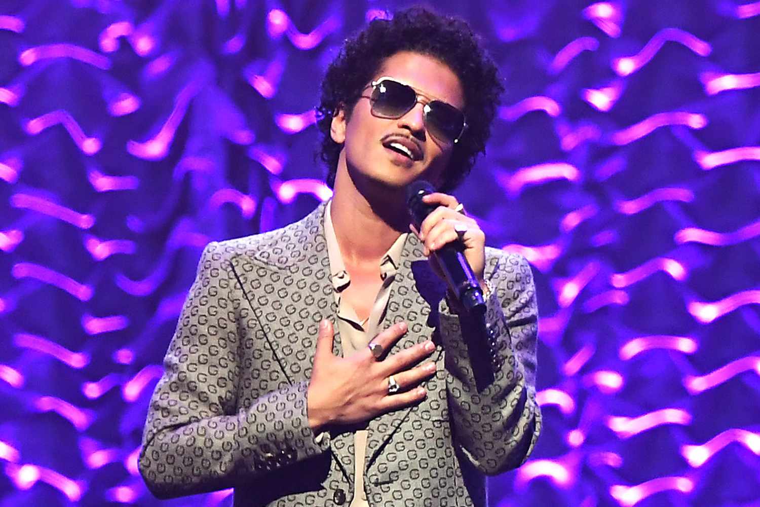 Bruno Mars performs onstage during the 25th annual Keep Memory Alive 'Power of Love Gala' benefit for the Cleveland Clinic Lou Ruvo Center for Brain Health