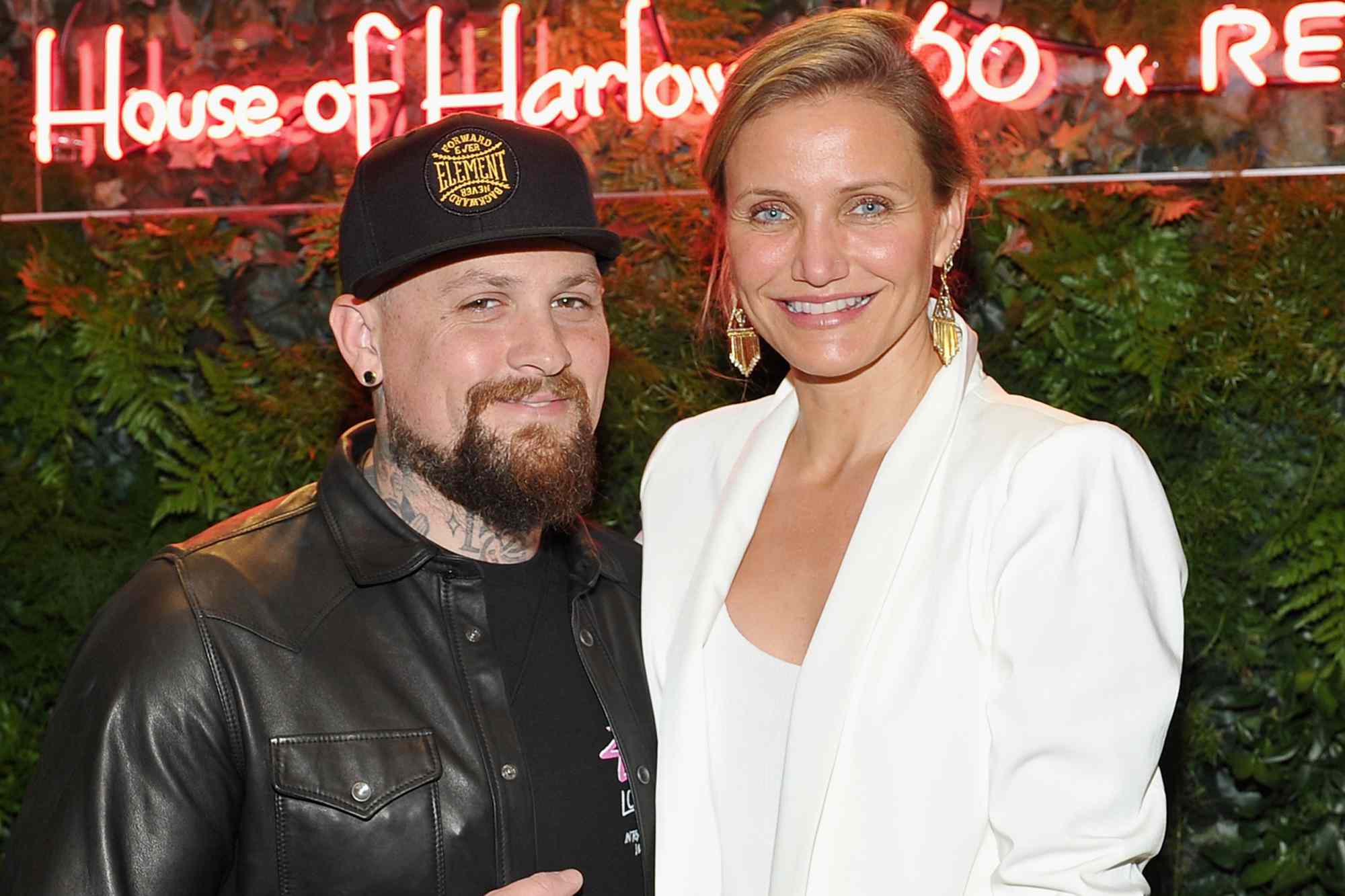 Benji Madden and Cameron Diaz attend House of Harlow 1960 x REVOLVE on June 2, 2016 in Los Angeles, California.