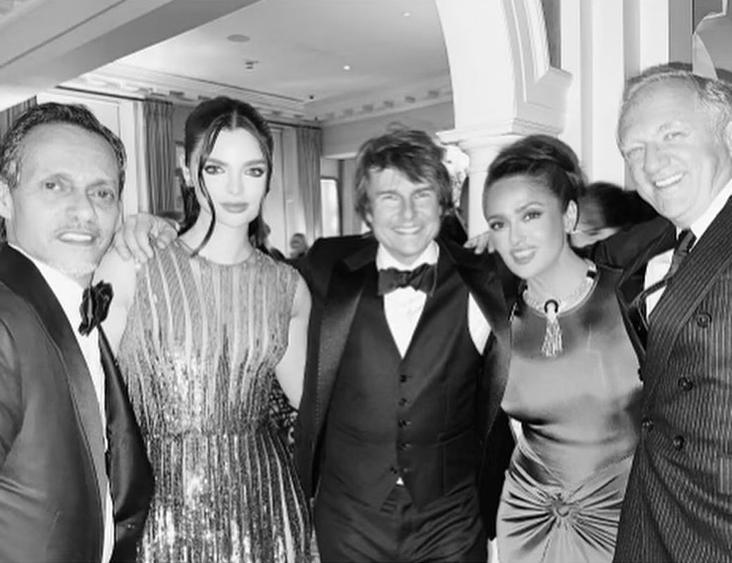 Francois Henri Pinault, Salma Hayek, Tom Cruise, Mark Anthony