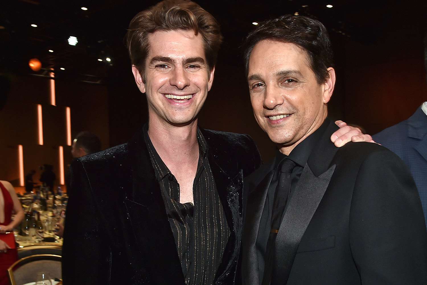 Andrew Garfield and Ralph Macchio