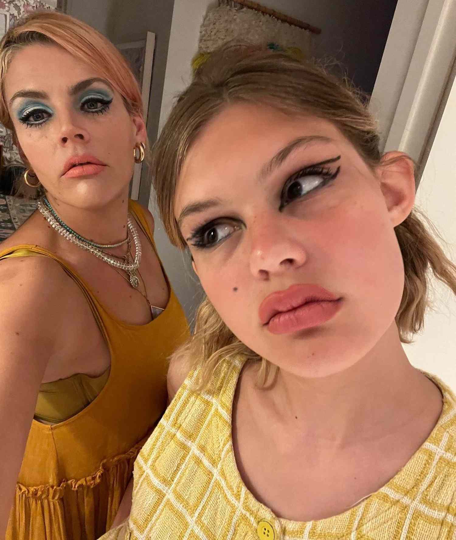 Busy Philipps Shares Sweet Selfies After Experimenting with Makeup with Daughter Birdie