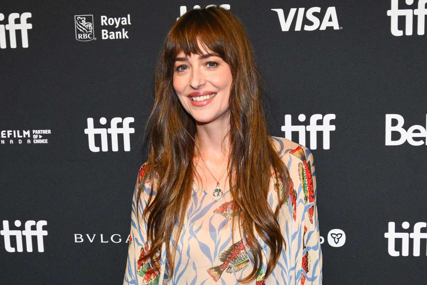 Dakota Johnson at the "Daddio" screening at the 48th Annual Toronto International Film Festival held at the TIFF Bell Lightbox on September 10, 2023 in Toronto, Canada.