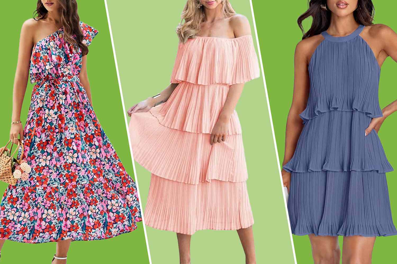 Week 4 - Amazon Content Cal Roundup: Summer Wedding Guest Dresses