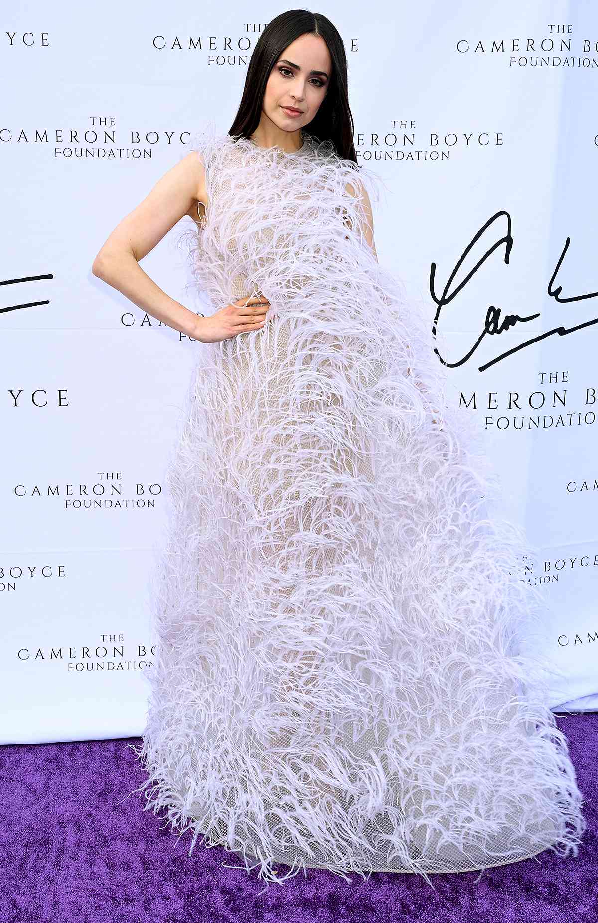 Sofia Carson at The Cameron Boyce Foundation's Cam For A Cause 3rd Annual Gala