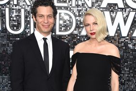 Thomas Kail (L) and Michelle Williams attend the 26th Annual Screen Actors Guild Awards at The Shrine Auditorium on January 19, 2020 in Los Angeles, California