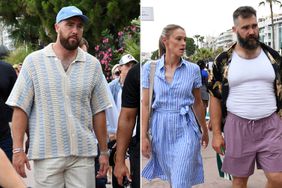 NFL stars Travis Kelce and his brother Jason Kelce were seen enjoying the Croisette during the Cannes Lions Festival. The brothers attended the prestigious event, which celebrates creativity in advertising and communications.