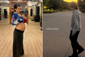 Pregnant Kourtney Kardashian Shares Photos of Sons Mason and Reign on 'Night Walk with My Boys'