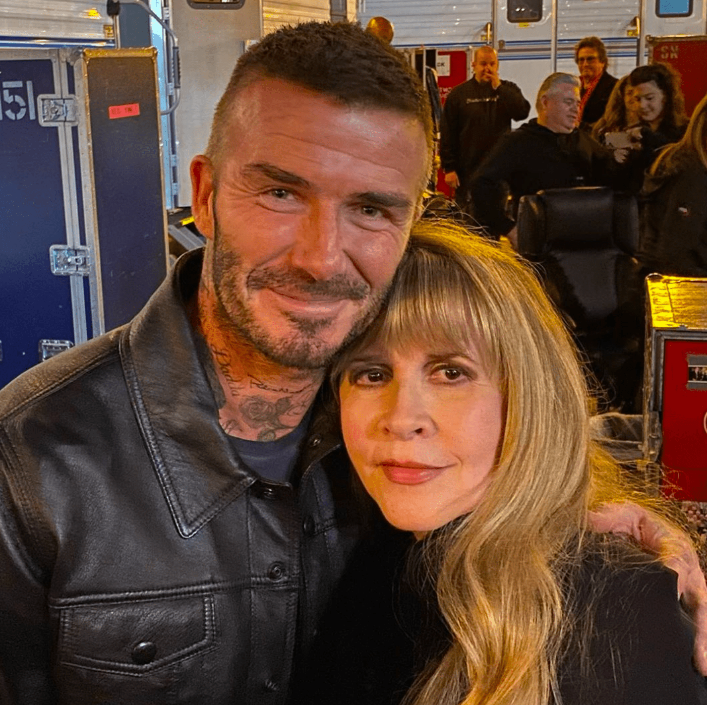 david beckham and stevie nicks