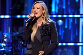  Carrie Underwood performs onstage during the 38th Annual Rock & Roll Hall Of Fame Induction Ceremony at Barclays Center on November 03, 2023 in New York City. 