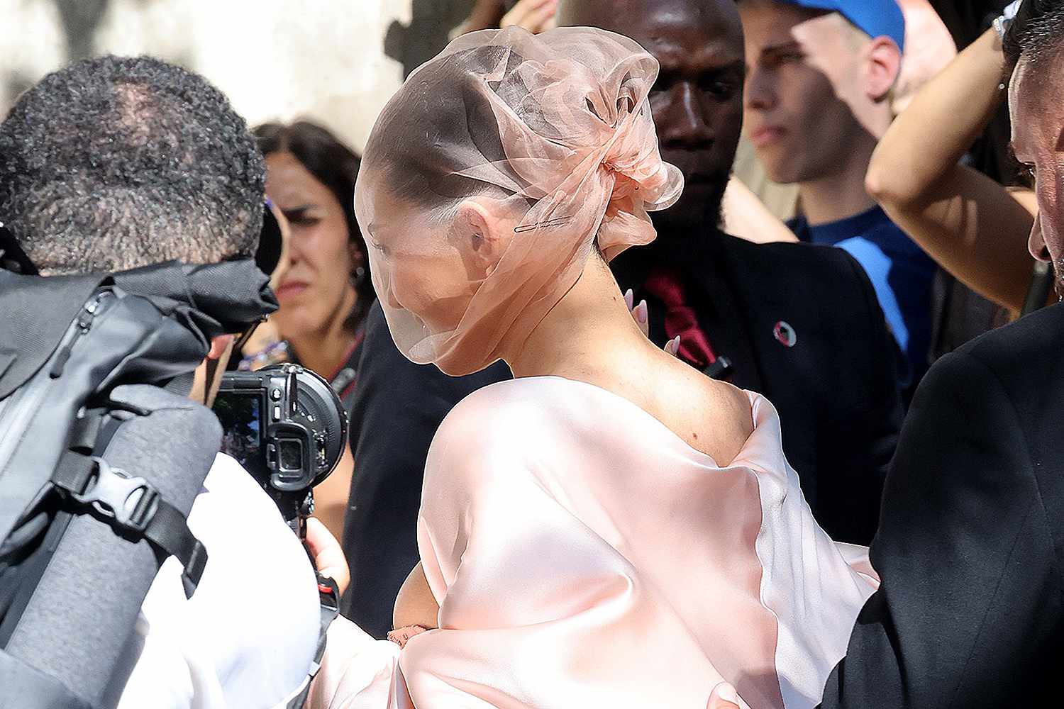 Kylie Jenner attends the Schiaparelli Haute Couture Fall/Winter 2024-2025 show as part of Paris Fashion Week