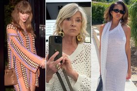 Taylor Swift ; martha stewart; chrissy teigen crochet dress