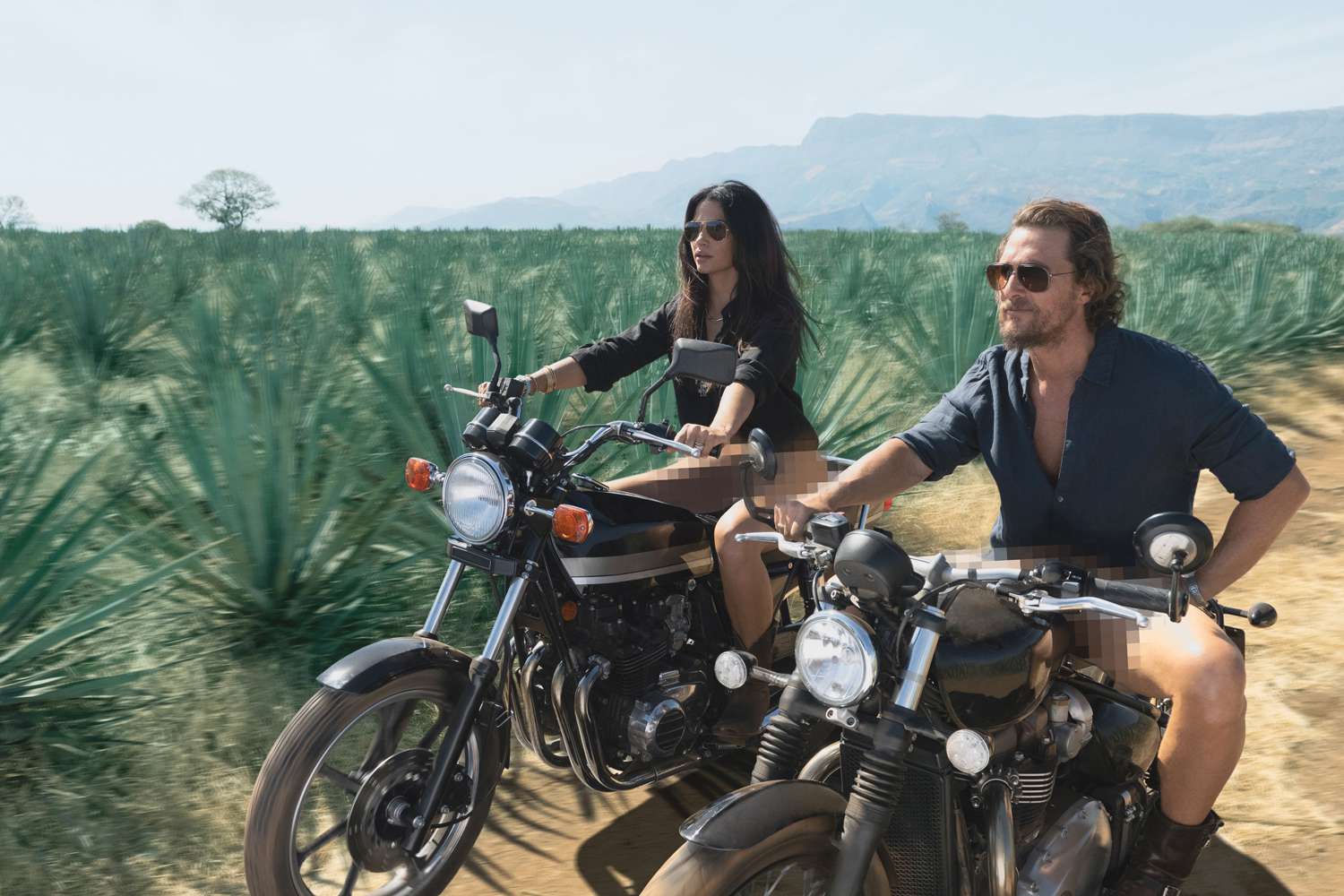 Matthew McConaughey and Camila McConaughey Go Pants-Less to Announce New Pantalones Organic Tequila - Watch