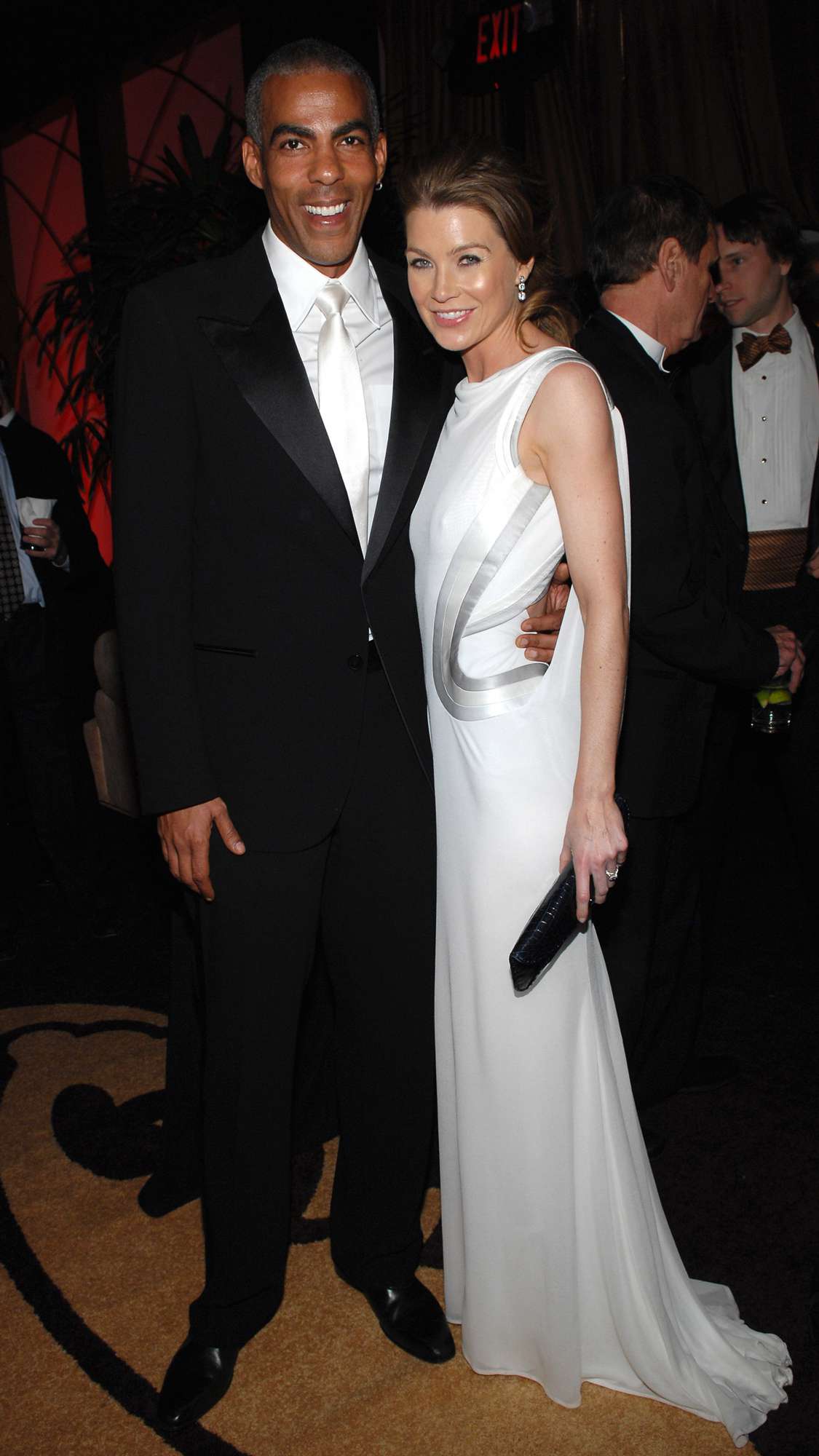 Chris Ivery and Ellen Pompeo