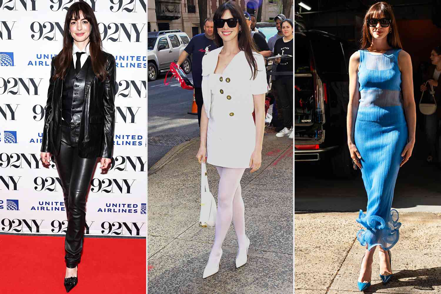 Anne Hathaway Outfit Changes