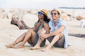 Matthew Lawrence (R) and Chilli enjoyed a blissful romantic Valentine's Day getaway at the new Sandals Dunn's River in Jamaica