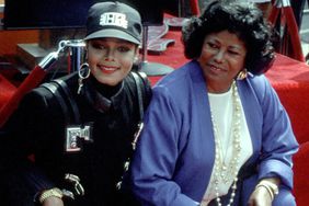 Janet Jackson and Katherine Jackson