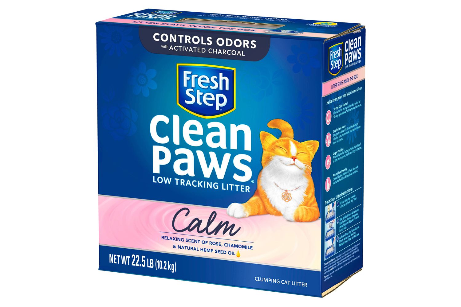 Fresh Step Clean Paws Calm Cat Litter