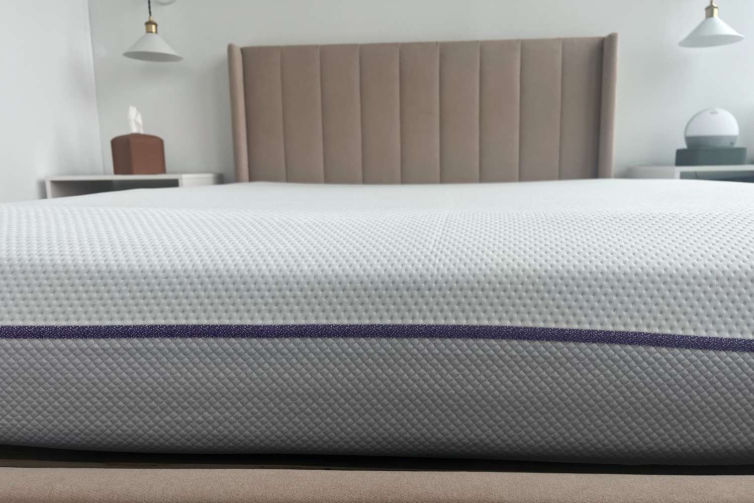 The Original Purple Mattress in a bedroom