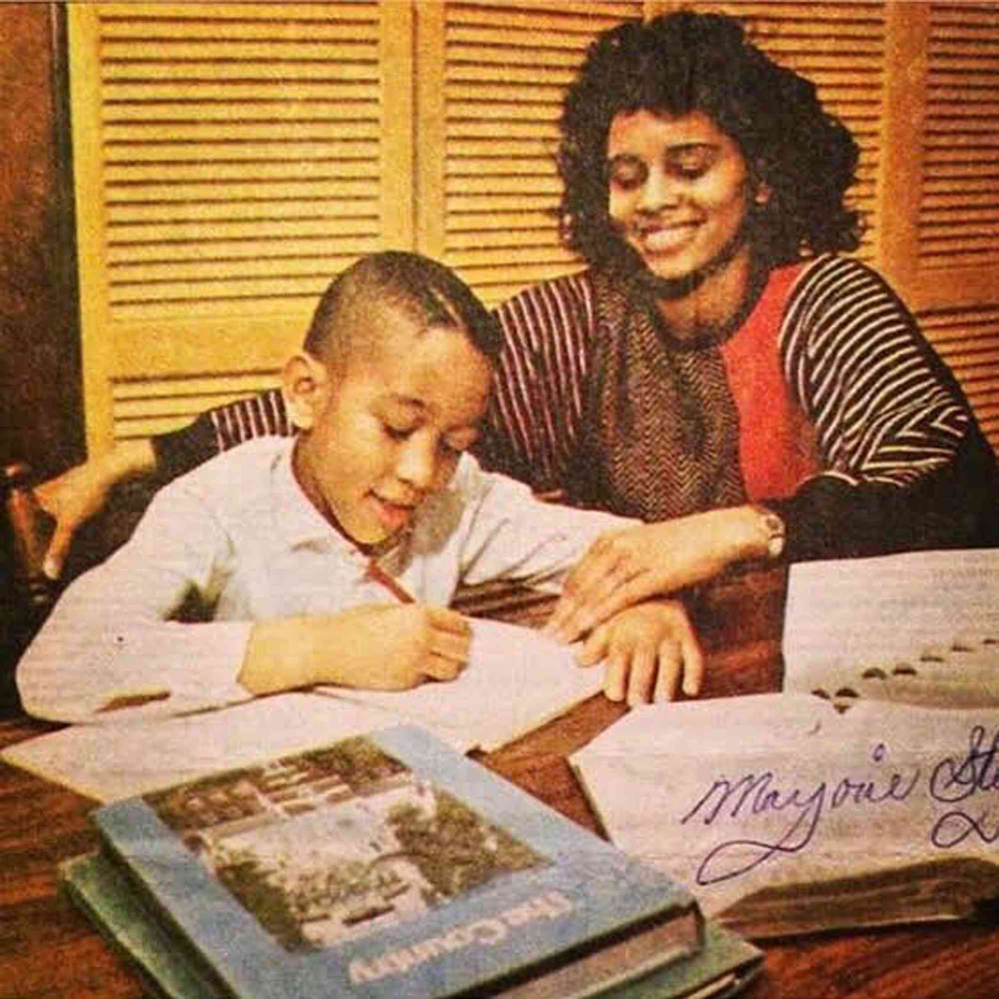 John Legend and his mother, Phyllis Stephens