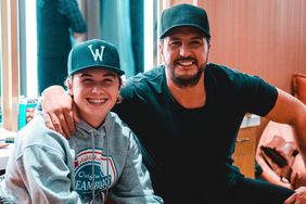 Luke Bryan and son Bo