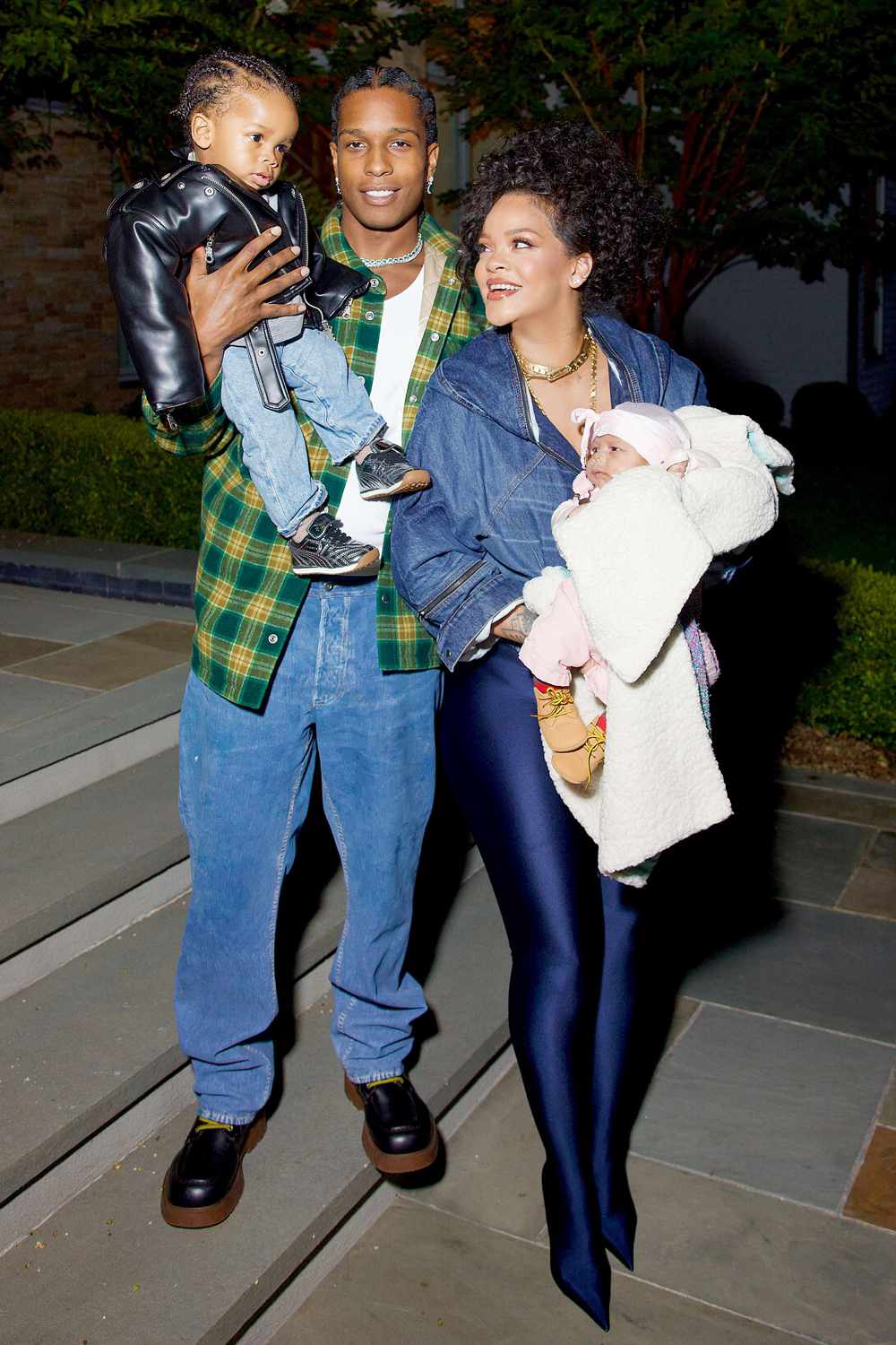 Rihanna and ASAP Rocky are sharing with the world an intimate photoshoot along with their newborn son, Riot Rose