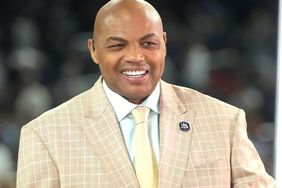 Charles Barkley on air before the NCAA Men's Basketball Tournament Final Four championship game between the Connecticut Huskies and the San Diego State Aztecs on April 03, 2023 in Houston, Texas.