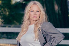 Pamela Anderson models for Aritzia