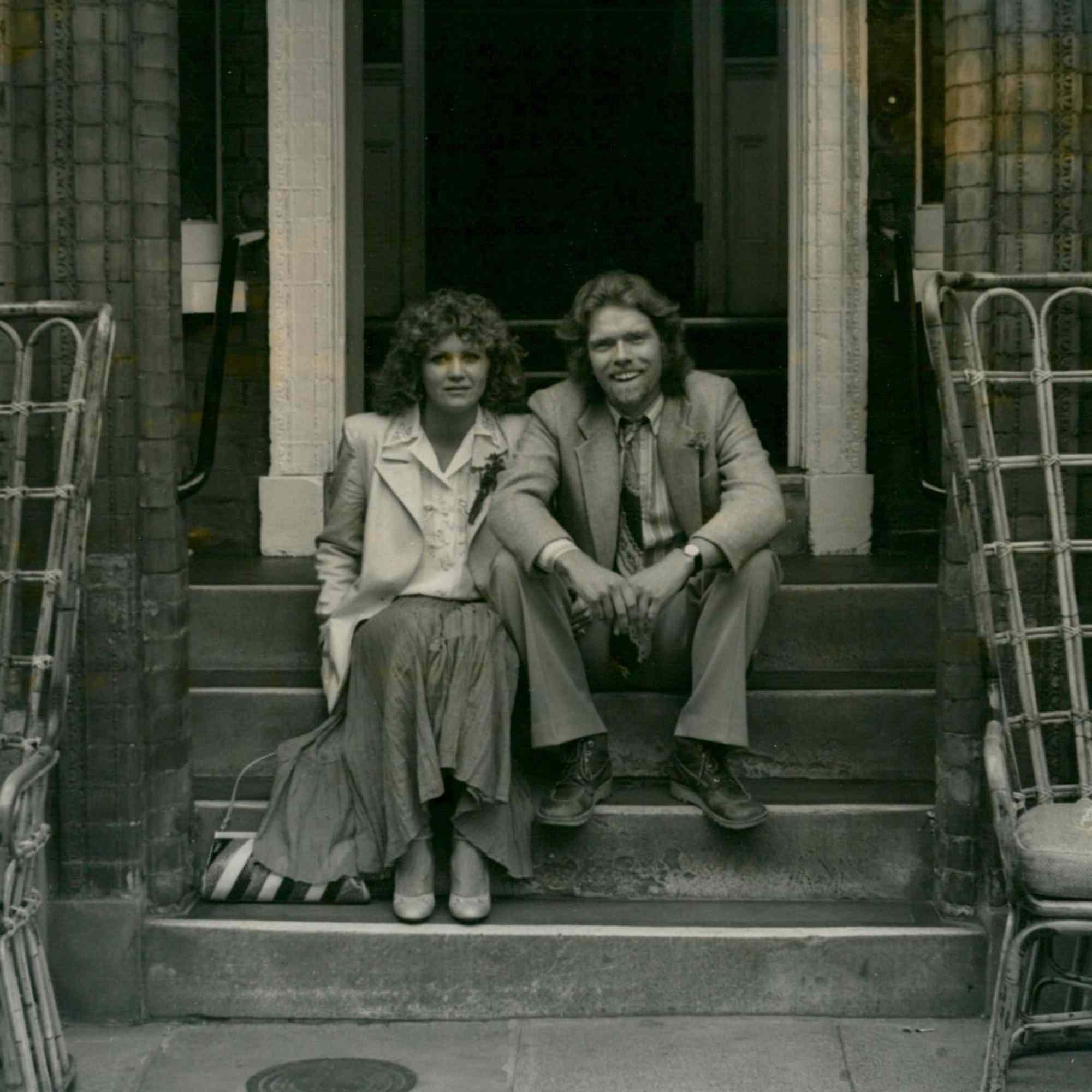 Richard Branson and Joan Templeman. 
