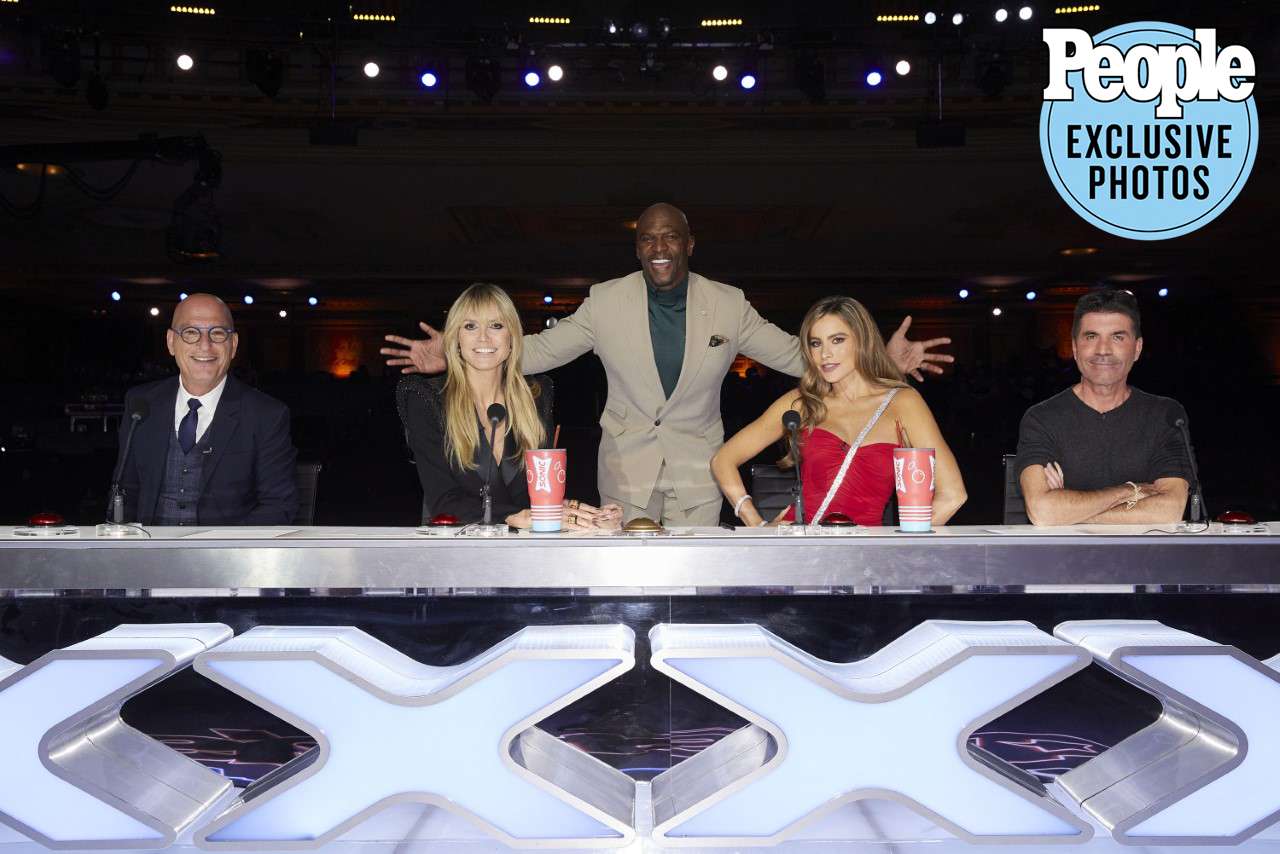 Howie Mandel, Heidi Klum, Sofia Vergara, Simon Cowell, and Terry Crews America’s Got Talent