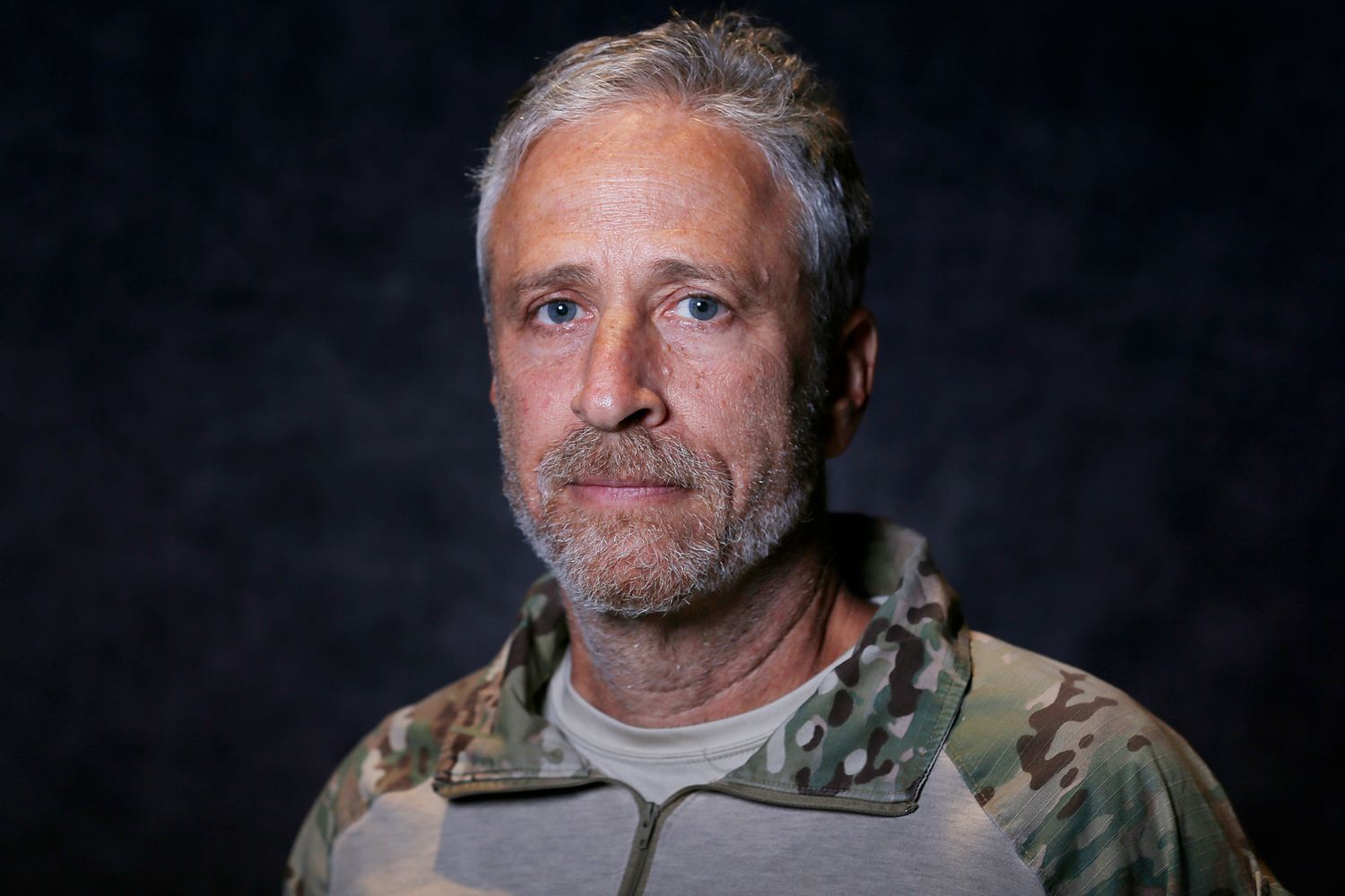 Host Jon Stewart poses for a portrait prior to the opening ceremony of the 2019 Warrior Games