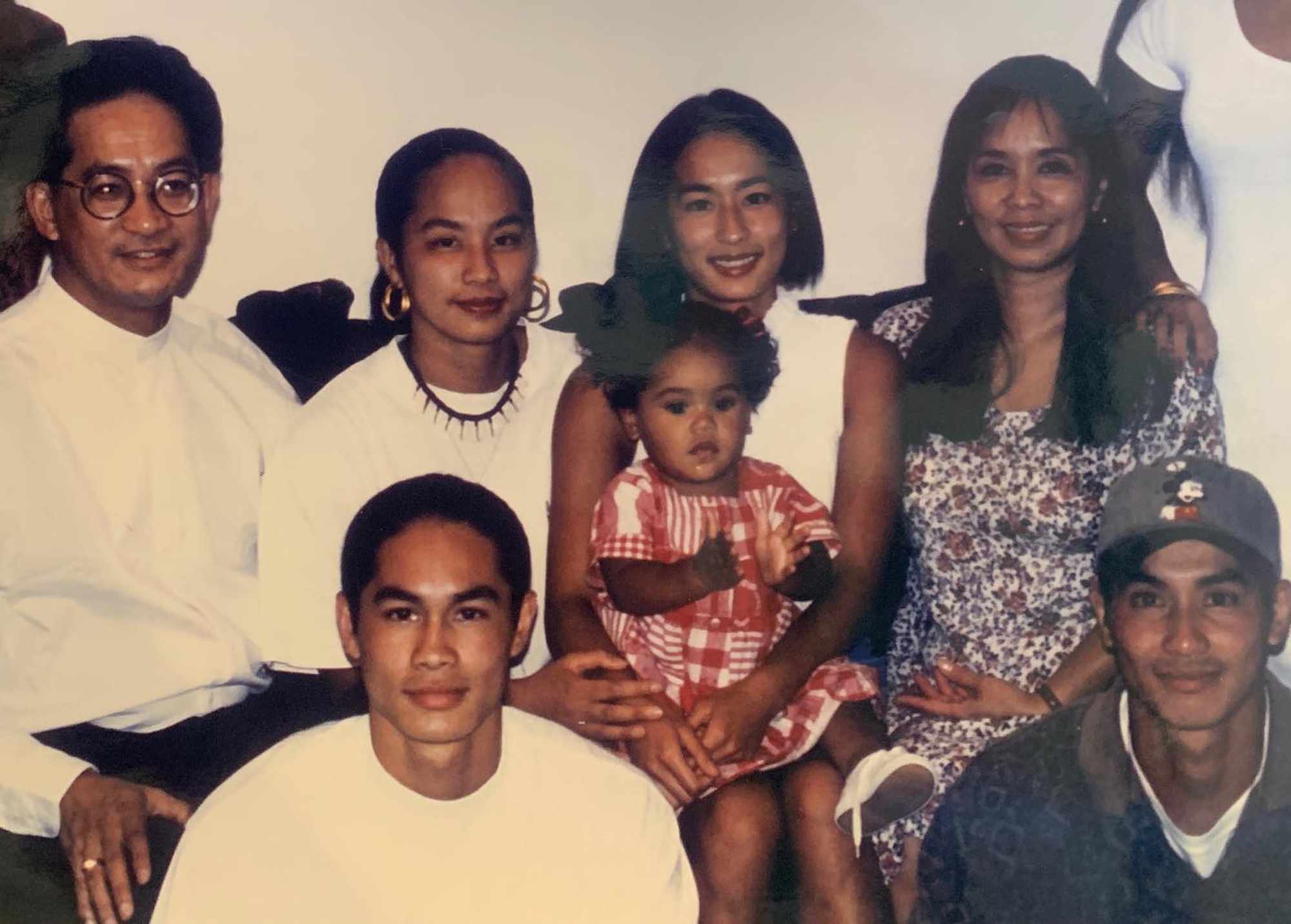 Saweetie and her family. 