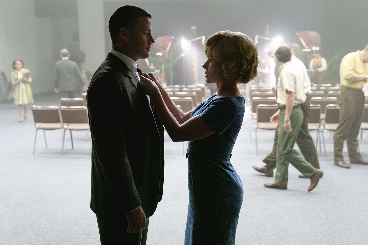 Channing Tatum and Scarlett Johansson in 'Fly Me to the Moon'