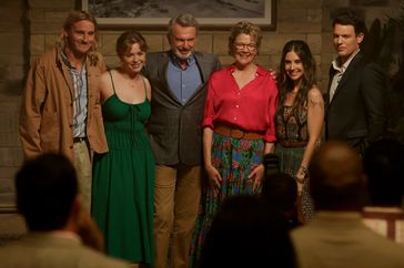 APPLES NEVER FALL, Conor Merrigan-Turner as Logan, Essie Randles as Brooke, Sam Neill as Stan, Annette Bening as Joy, Alison Brie as Amy, Jake Lacy as Troy