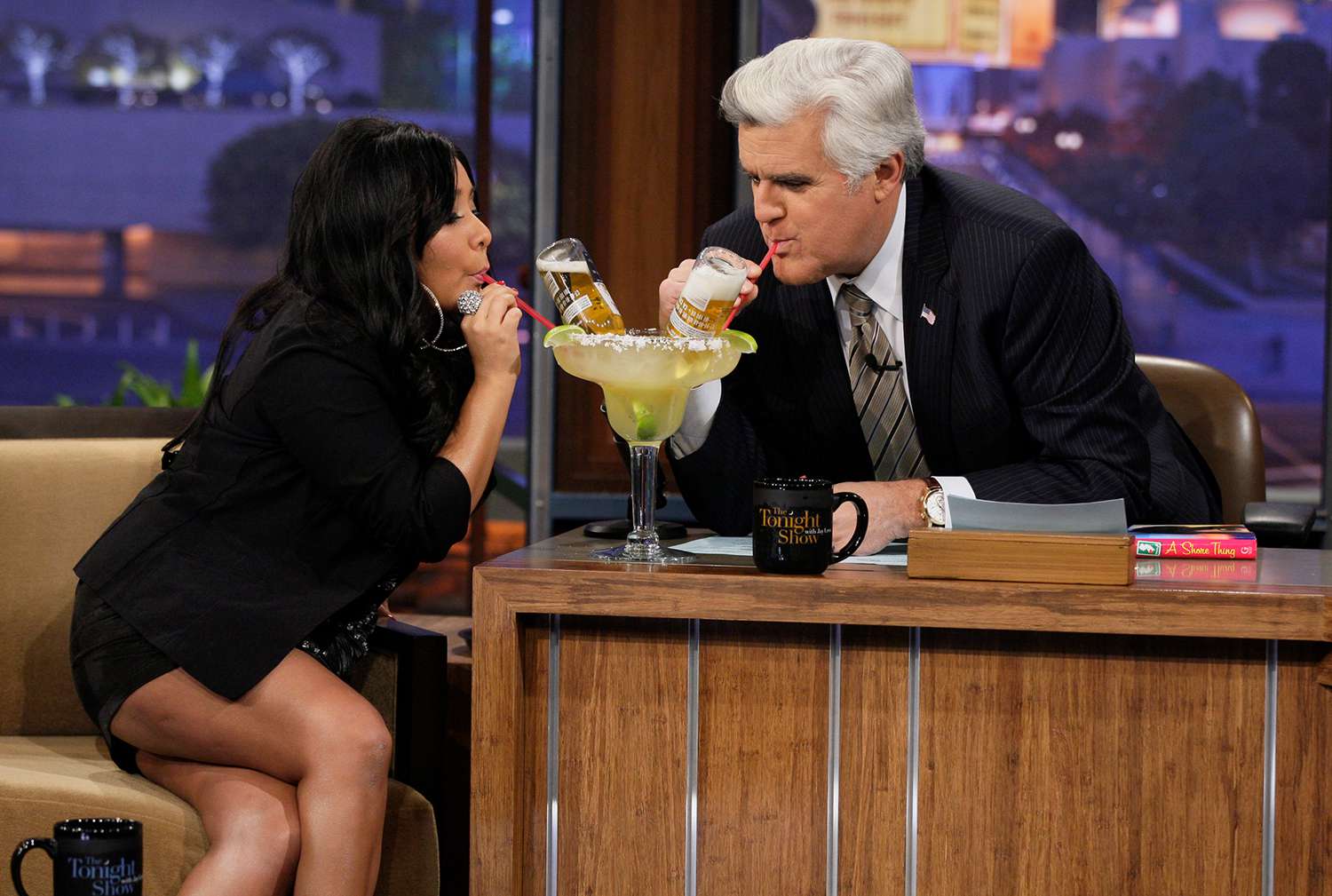 Nicole 'Snookie' Polizzi jay leno