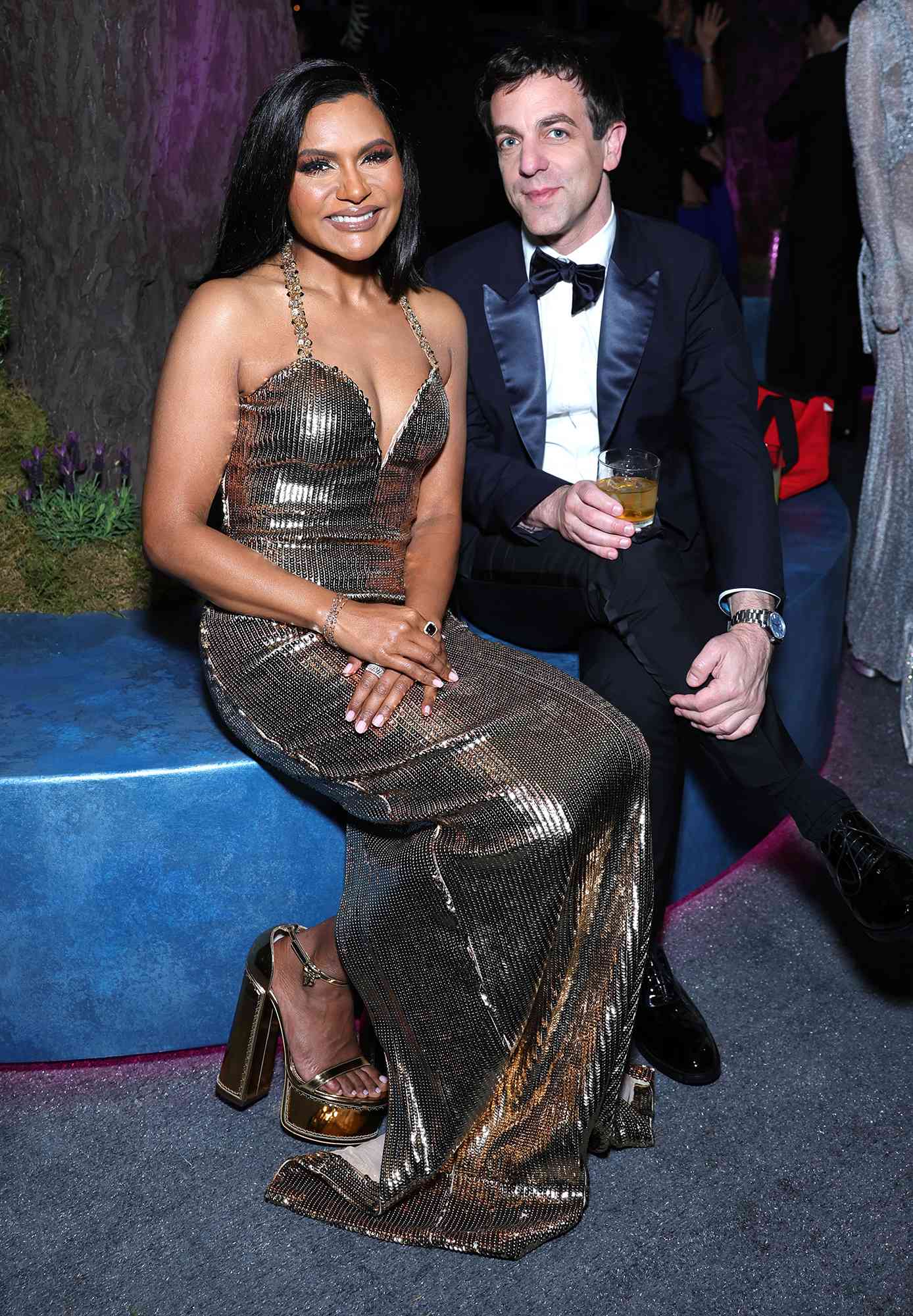 Mindy Kaling and B. J. Novak