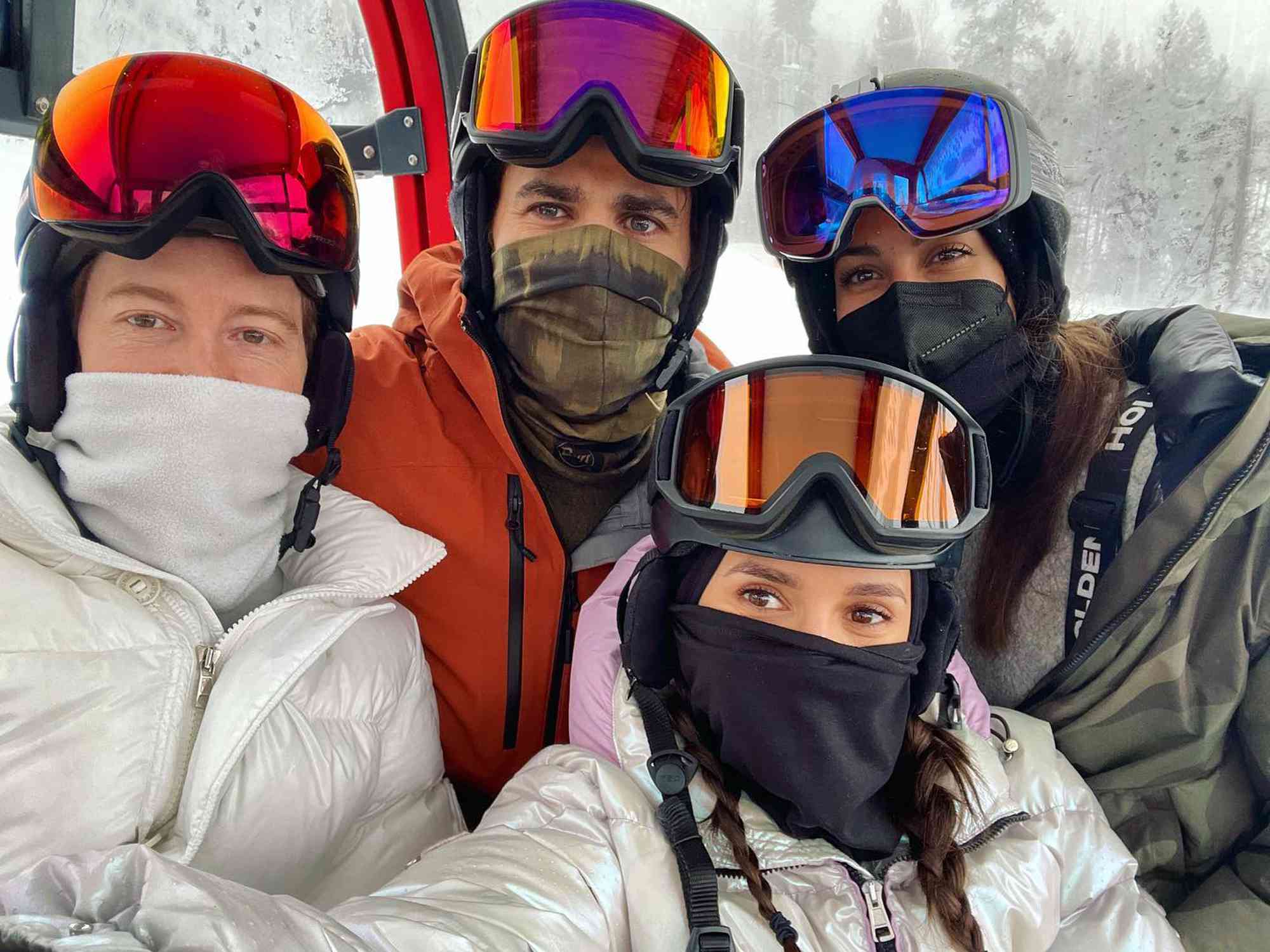 Shaun White, Nina Dobrev, Paul Wesley, Indes de Ramon