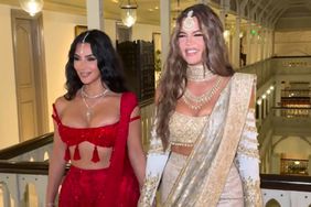 Kim and Khloe Kardashian in India
