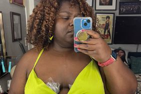 Gabourey Sidibe Has a Hilarious Fail Trying to Use Boob Tape