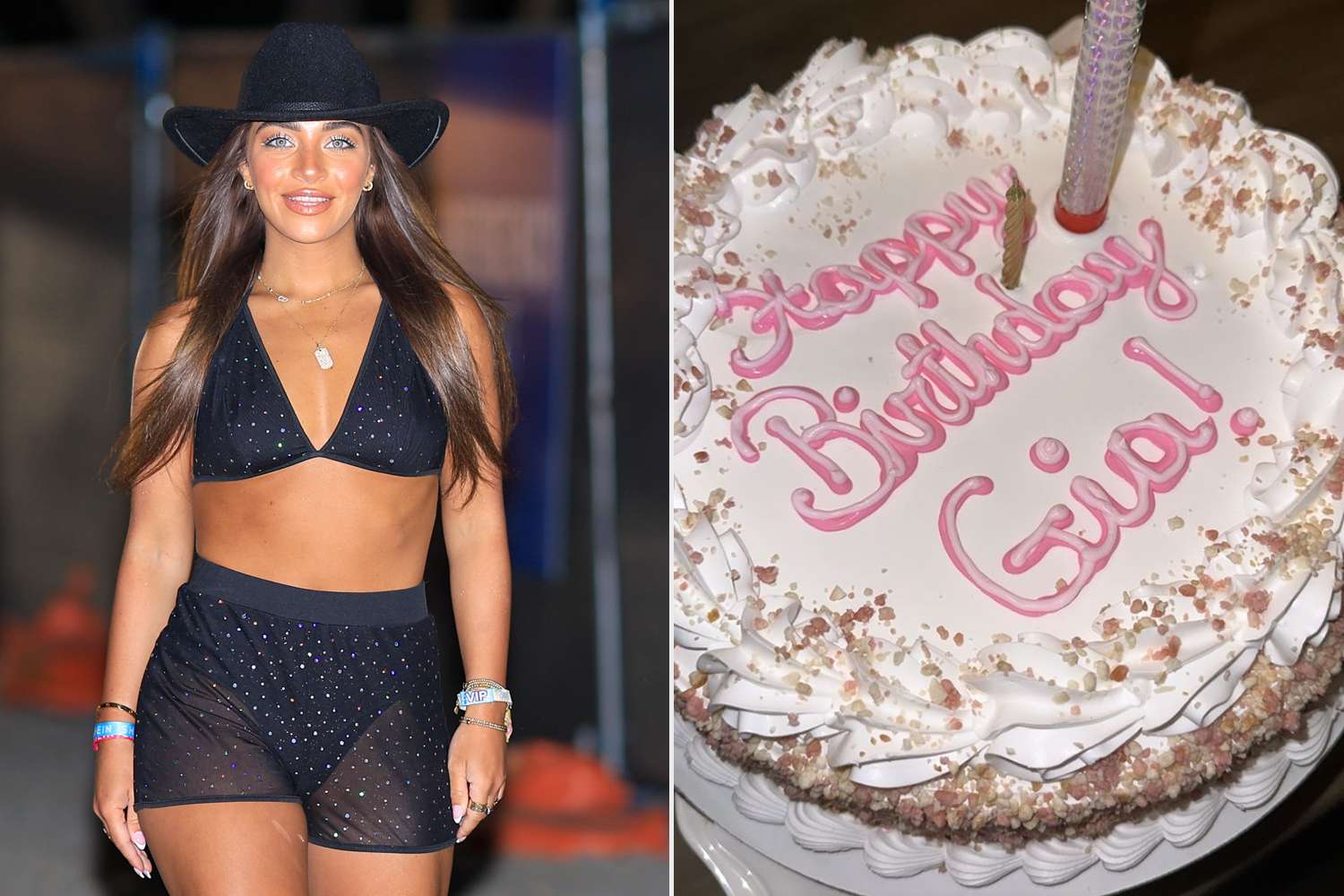 Teresa Giudices Daughter Gia Celebrates 23rd Birthday with an All Black Cak