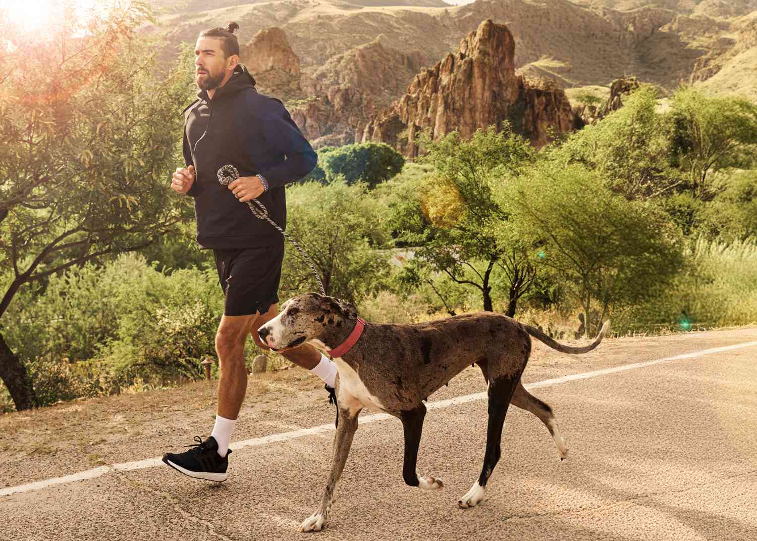 Michael Phelps purina pro plan sport figures with dogs