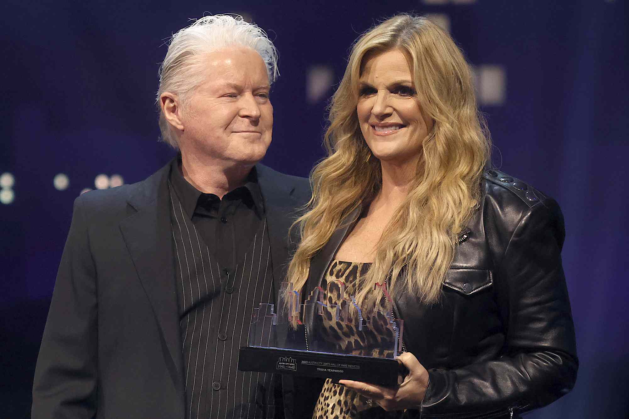 Don Henley (L) and Trisha Yearwood 