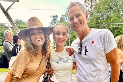 Giada DeLaurentiis with daughter and Ex Todd