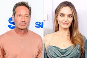 David Duchovny visits SiriusXM Studios on June 26, 2024 in New York City; Angelina Jolie attends The 77th Annual Tony Awards at David H. Koch Theater at Lincoln Center on June 16, 2024 in New York City.