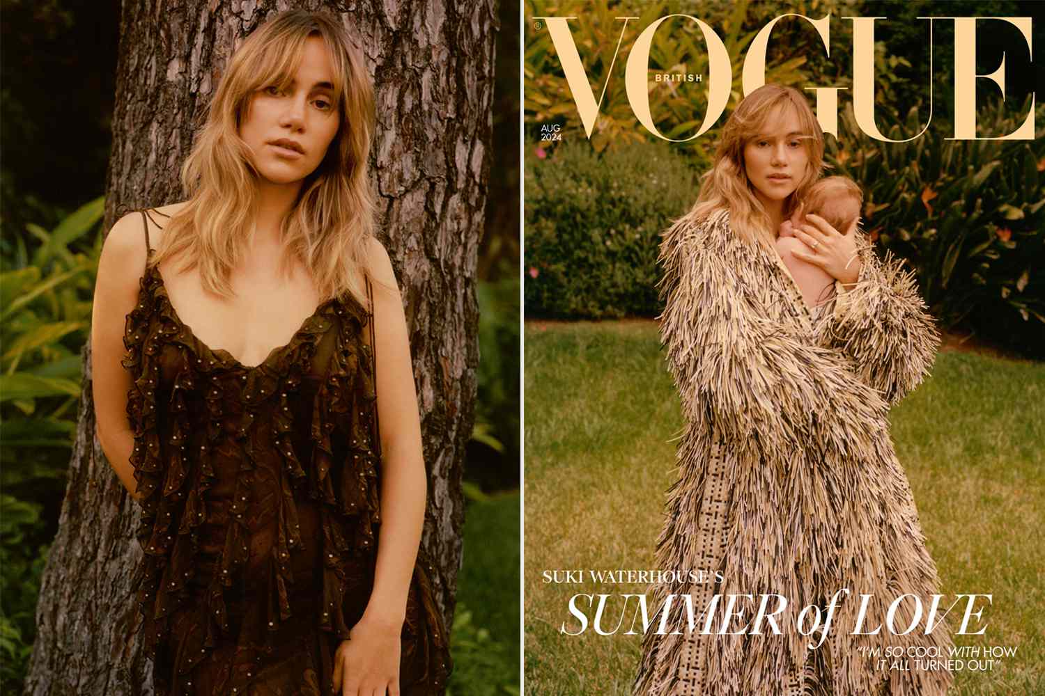 suki waterhouse is the cover star of british vogue