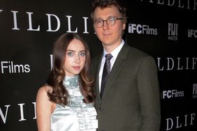 Zoe Kazan and Paul Dano attend the Los Angeles premiere for IFC Films 'Wildlife' at ArcLight Hollywood on October 9, 2018 in Hollywood, California