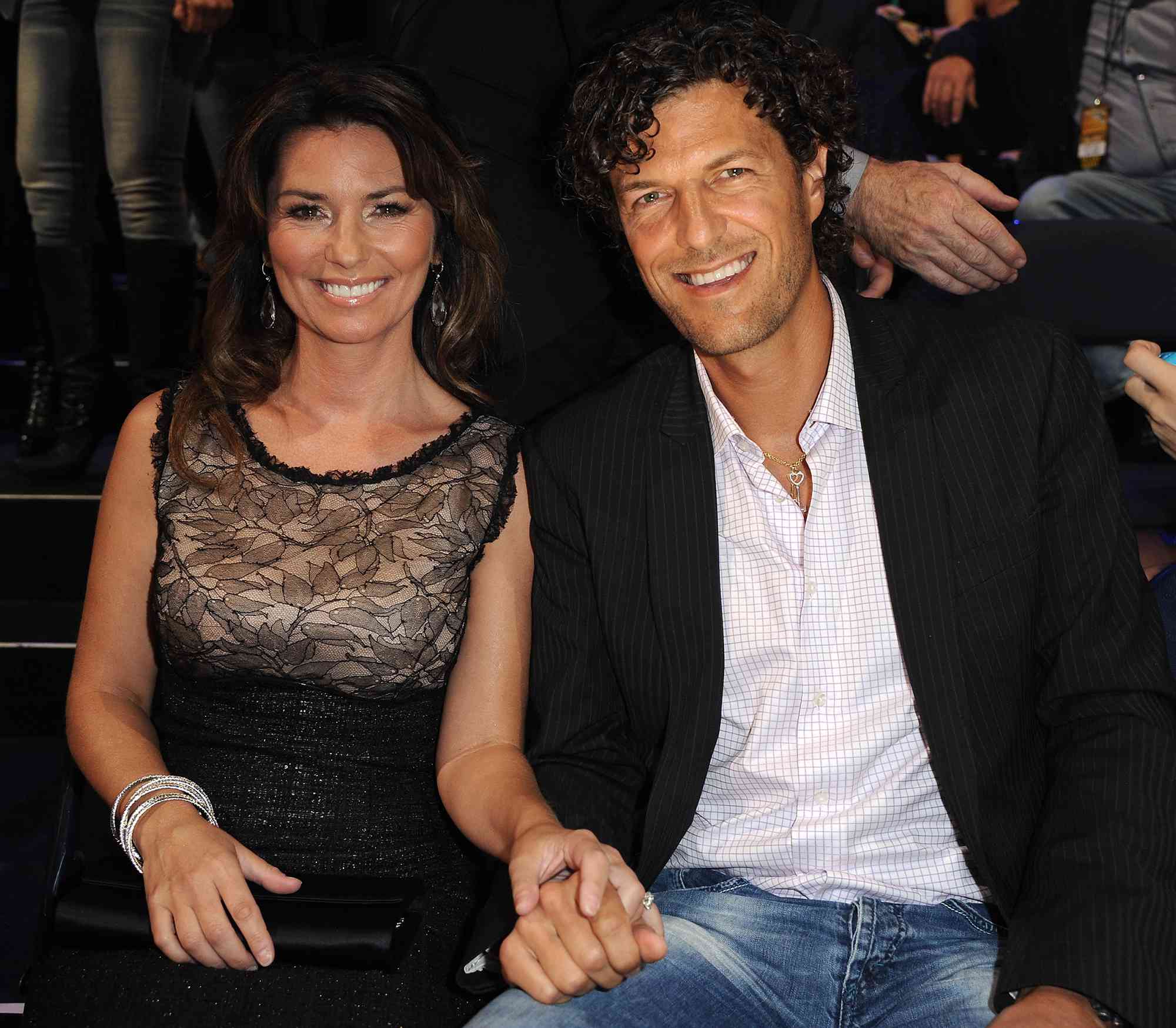 Shania Twain and Frederic Thiebaud attend the 2011 CMT Music Awards at the Bridgestone Arena on June 8, 2011 in Nashville, Tennessee