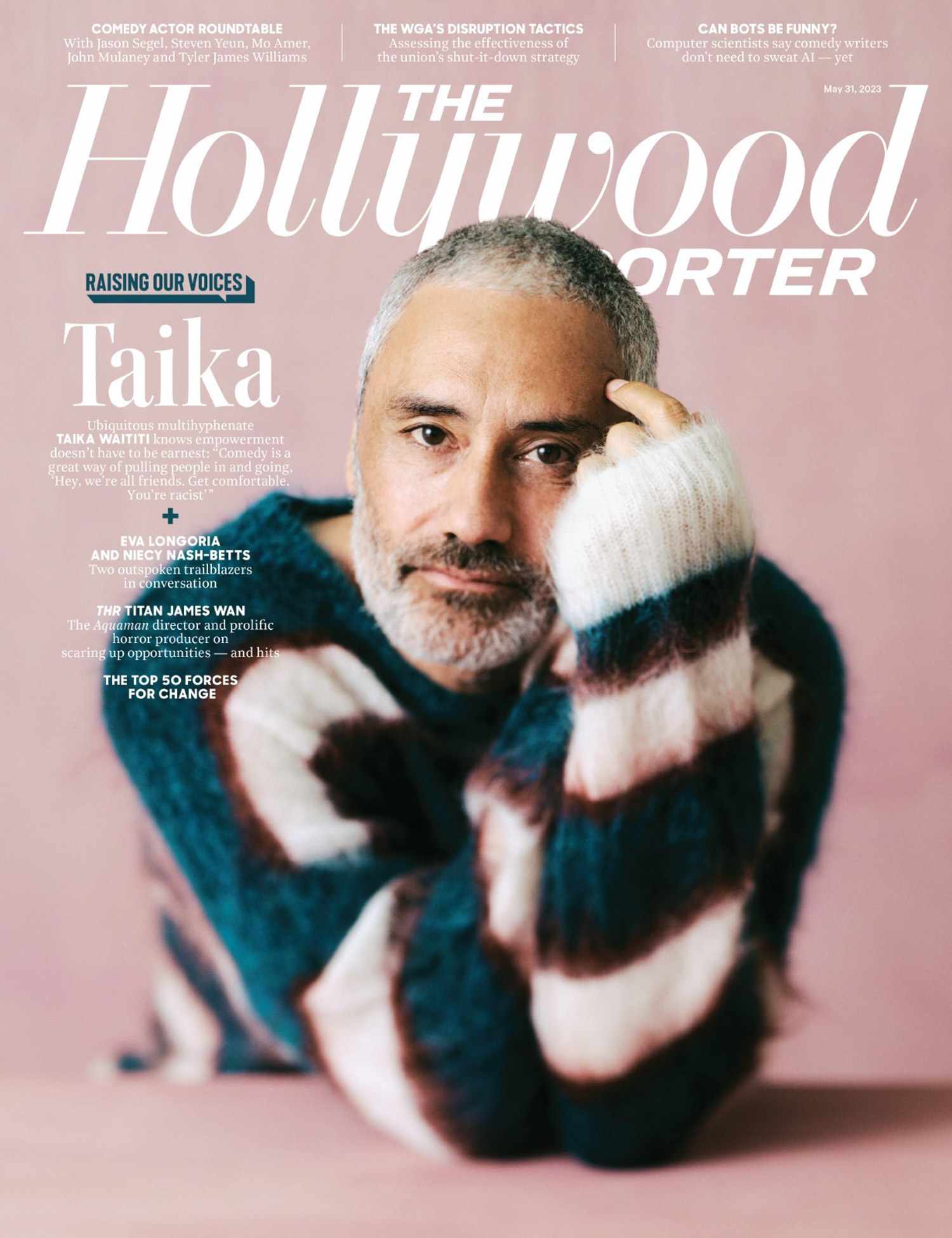 Taika Waititi for Hollywood Reporter cover story